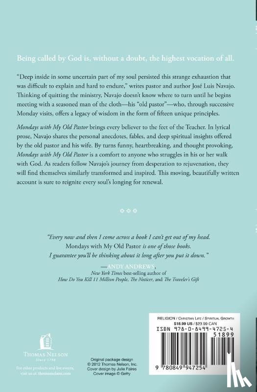 Navajo, Jose Luis - Mondays with My Old Pastor