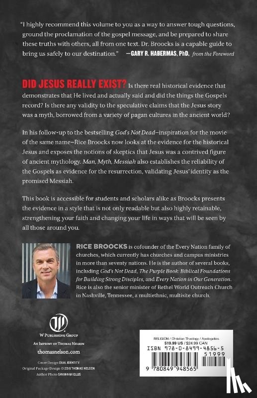 Broocks, Rice - Man, Myth, Messiah