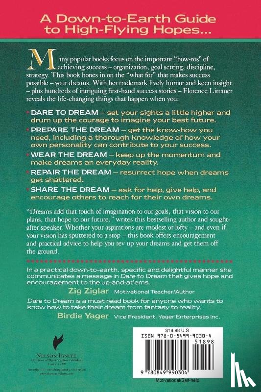 Littauer, Florence - DARE TO DREAM