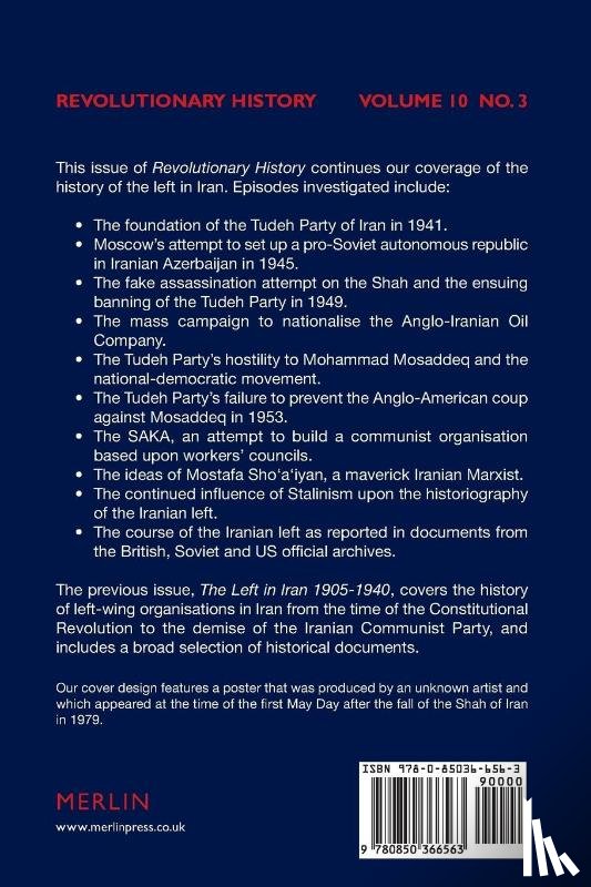 Chaqueri, Cosroe - The Left in Iran, 1941-1957