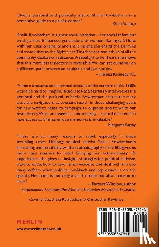 Rowbotham, Sheila - Reasons to Rebel