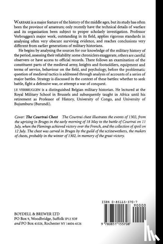 Verbruggen, J.F. - The Art of Warfare in Western Europe during the Middle Ages from the Eighth Century