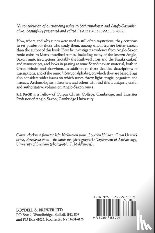 Page, R.I. - Runes and Runic Inscriptions