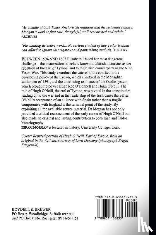 Morgan, Hiram - Tyrone's Rebellion