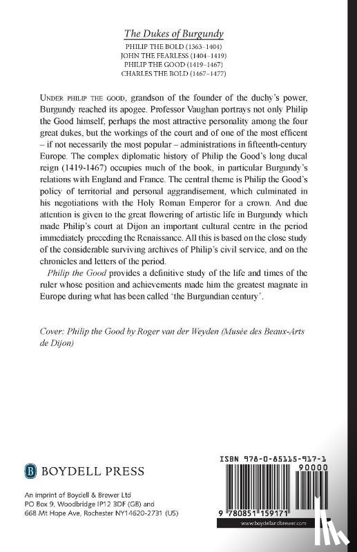 Vaughan, Richard, Small, Graeme - Philip the Good