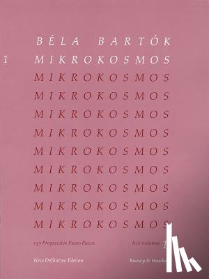 BELA BARTOK - MIKROKOSMOS VOL 6
