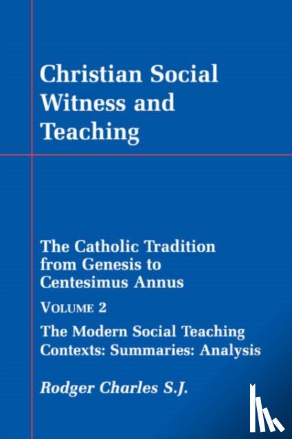 Charles, Rodger - Christian Social Witness and Teaching