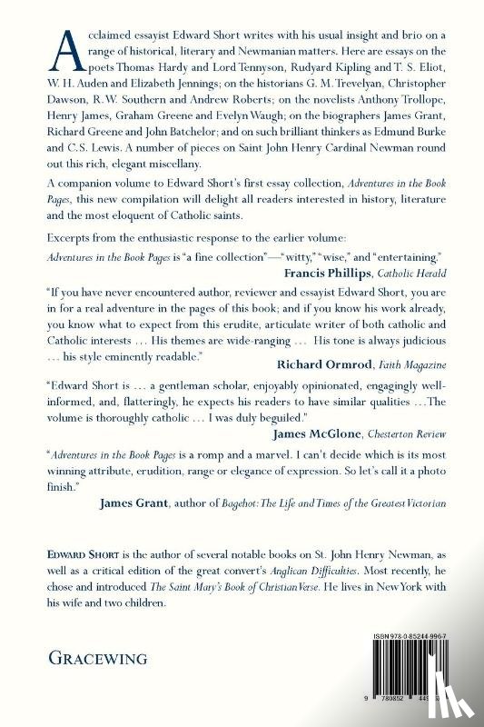 Short, Edward - What the Bells Sang. Essays and Reviews
