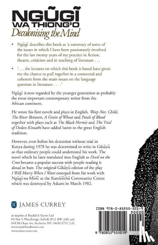wa Thiong'o, Ngugi (Author) - Decolonising the Mind