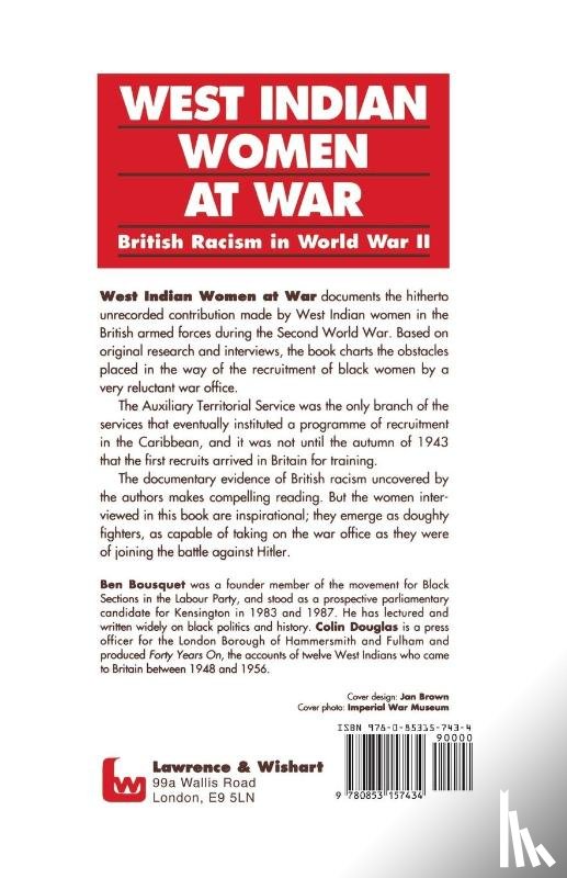 Bousquet, Ben, Douglas, Colin - West Indian Women at War