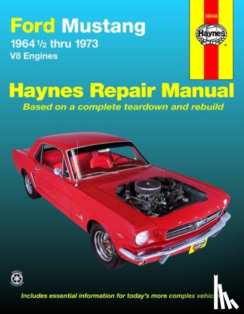 Haynes Publishing - Ford Mustang, Mach 1, GT, Shelby, & Boss V-8 (1964-1973) Haynes Repair Manual (USA)