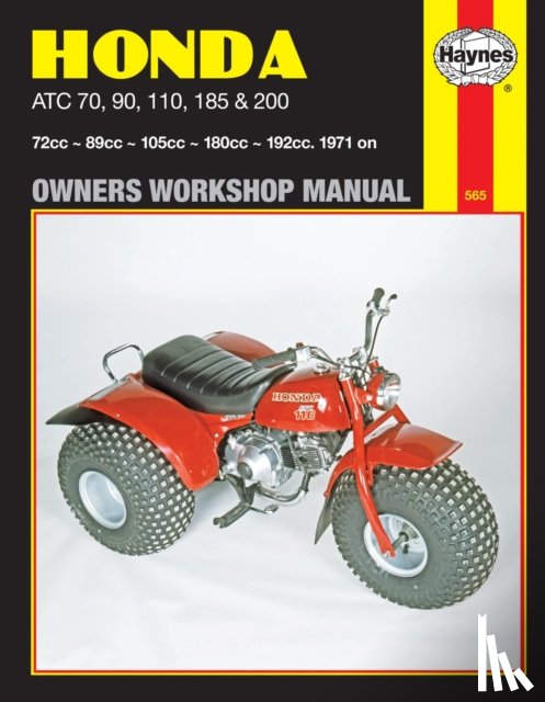 Haynes Publishing - Honda ATC70, 90, 110, 185 & 200 (71 - 85) Haynes Repair Manual