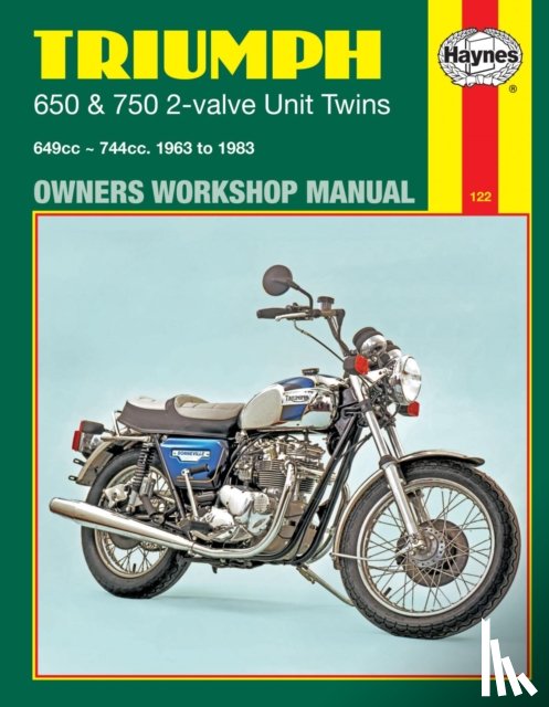 Haynes Publishing - Triumph 650 & 750 2-Valve Unit Twins (63 - 83)
