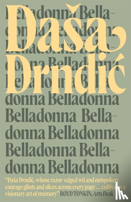 Drndic, Dasa - Belladonna