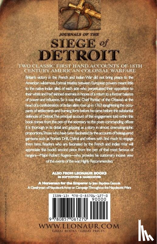 Rogers, Robert - Journals of the Siege of Detroit