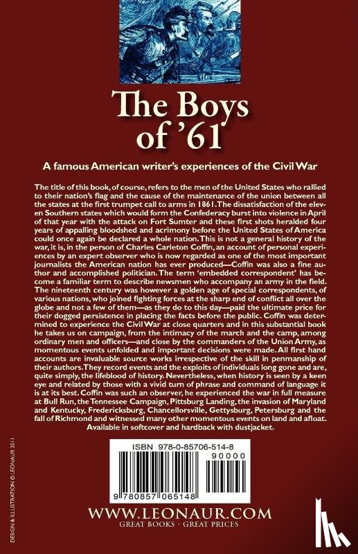 Coffin, Charles Carleton - The Boys of '61