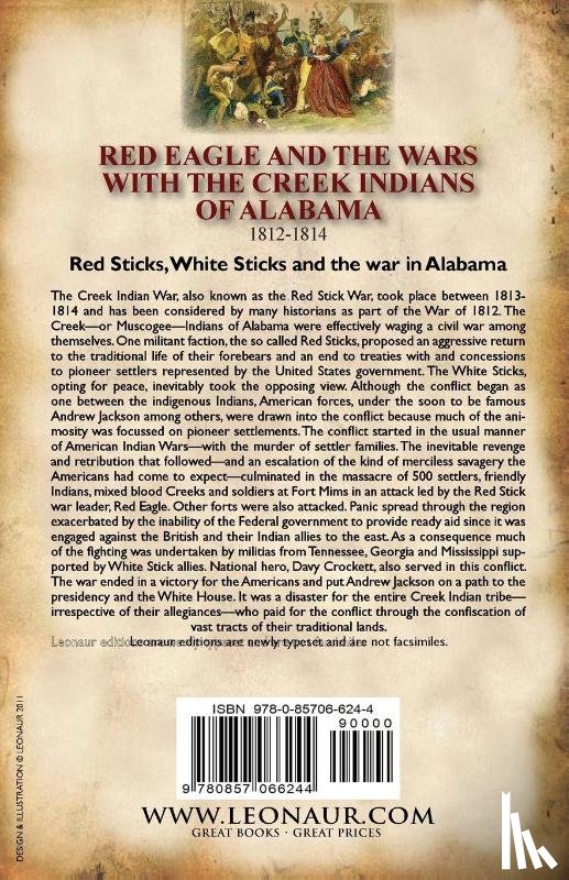 Eggleston, George C - Red Eagle and the Wars with the Creek Indians of Alabama 1812-1814