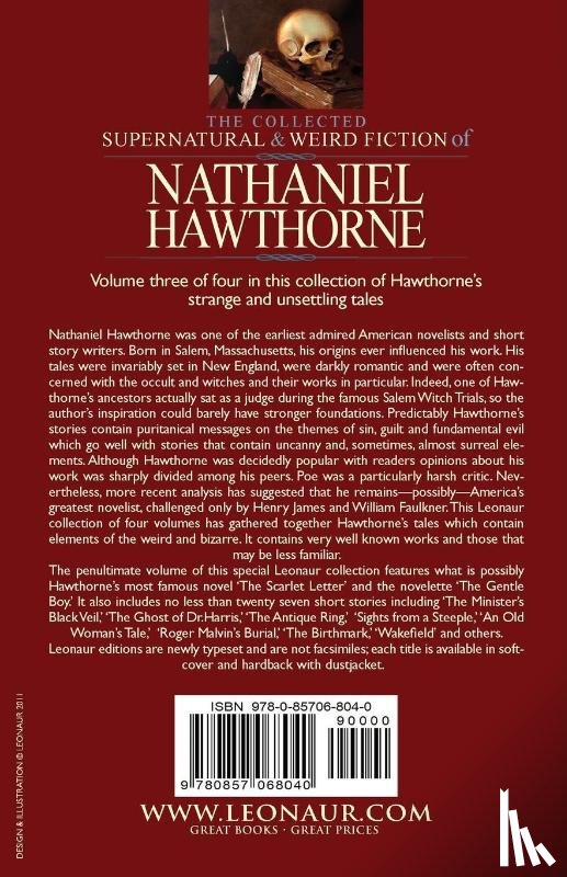 Hawthorne, Nathaniel - The Collected Supernatural and Weird Fiction of Nathaniel Hawthorne