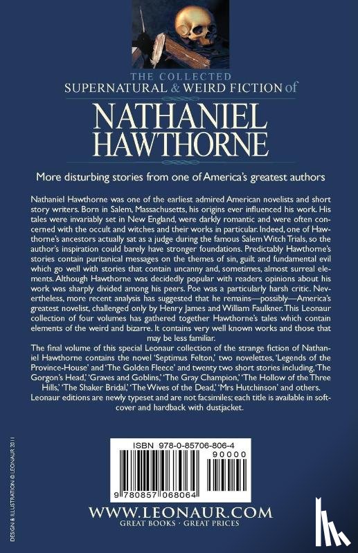 Hawthorne, Nathaniel - The Collected Supernatural and Weird Fiction of Nathaniel Hawthorne