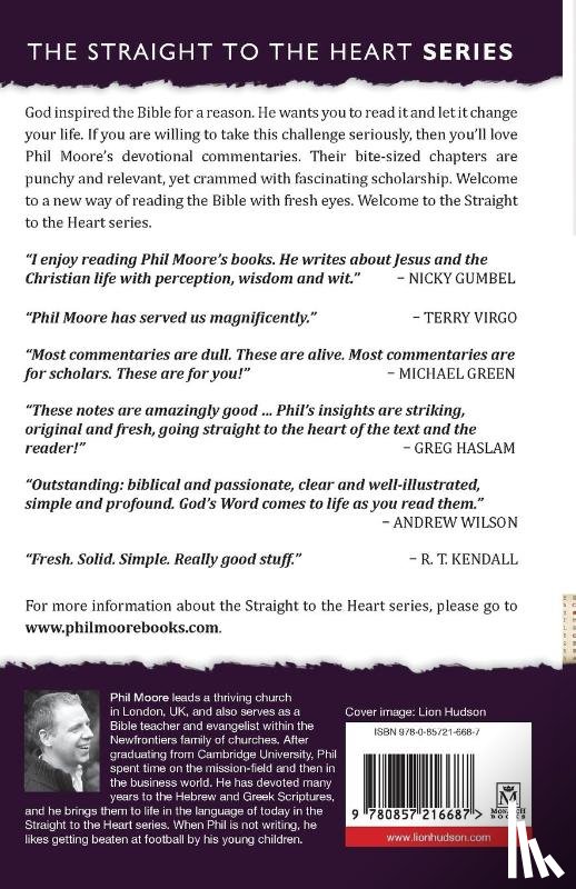 Moore, Phil - Straight to the Heart of Hebrews and James