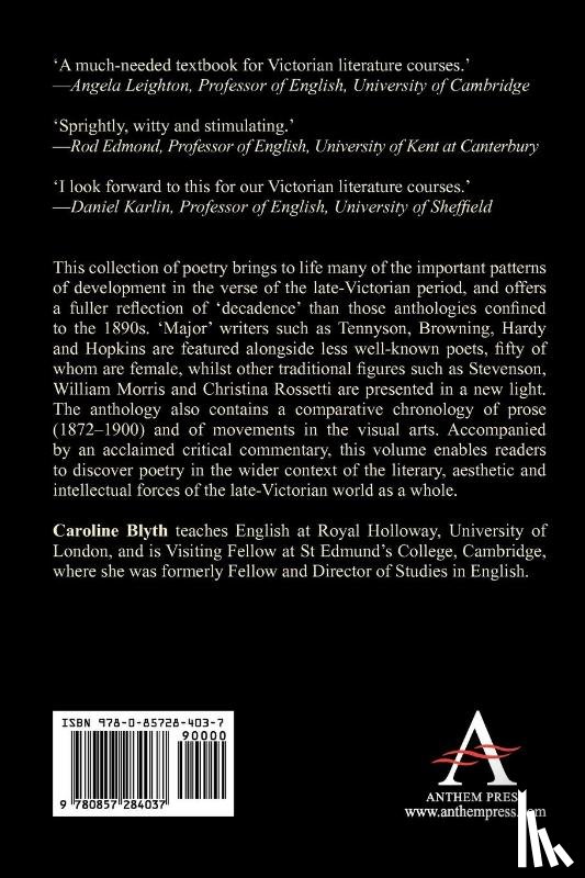  - Decadent Verse