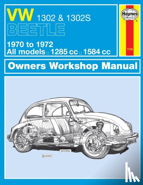 Haynes Publishing - VW 1302 & 1302S (70 - 72) Haynes Repair Manual