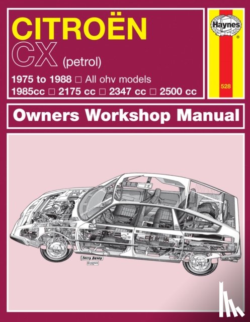 Haynes Publishing - Citroen CX Petrol (75 - 88) Haynes Repair Manual