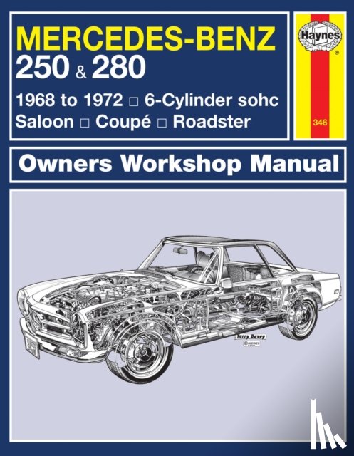 Haynes Publishing - Mercedes-Benz 250 & 280 (68 - 72) Haynes Repair Manual