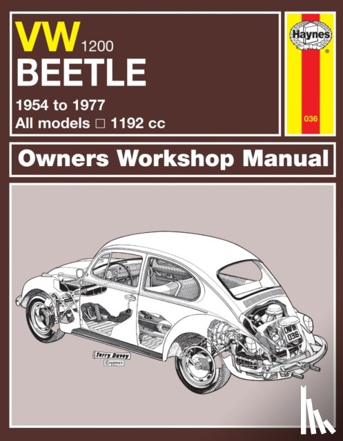 Haynes Publishing - VW Beetle 1200 (54 - 77) Haynes Repair Manual