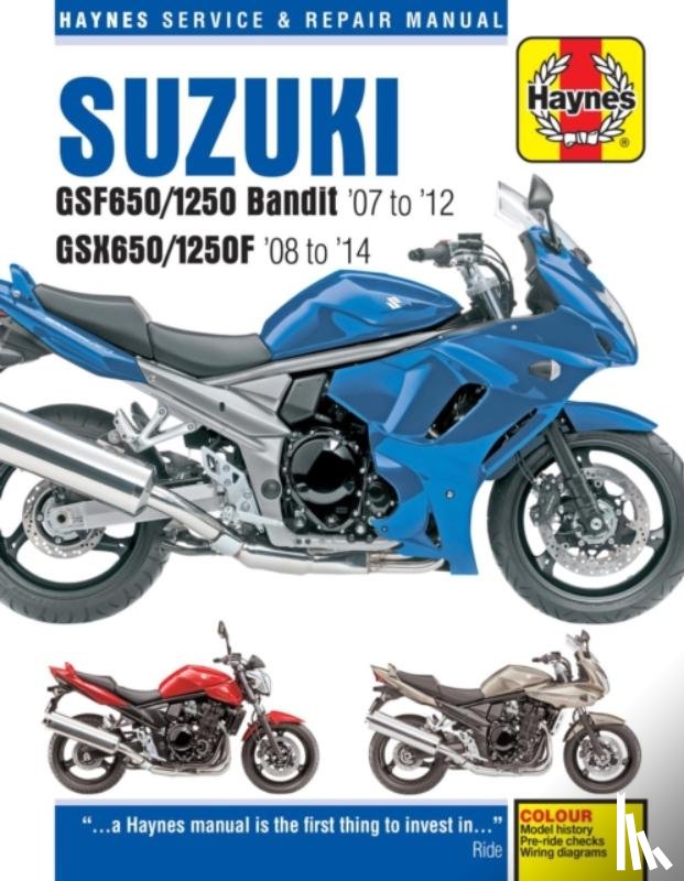 Mather, Phil - Suzuki GSF650/1250 Bandit & GSX650/1250F (07-14) Haynes Repair Manual