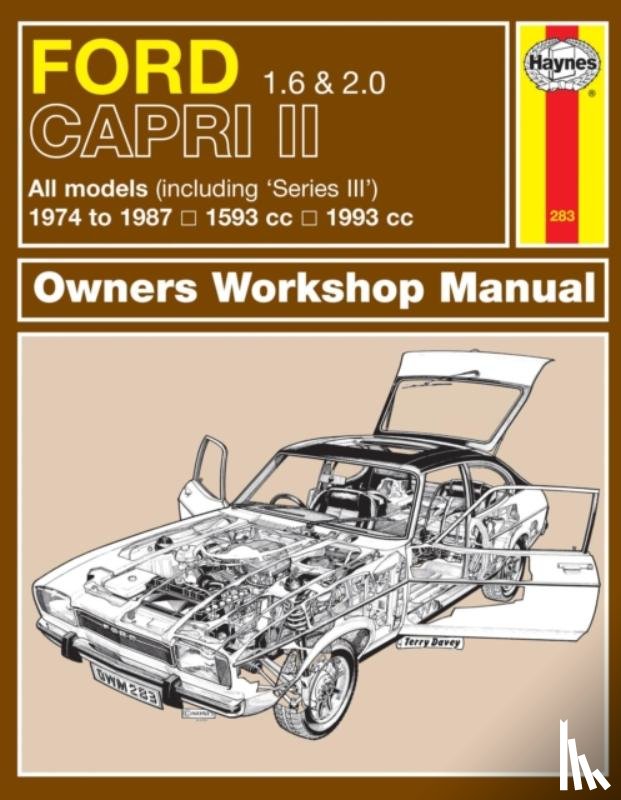 Haynes Publishing - Ford Capri II (and III) 1.6 & 2.0 (74 - 87) Haynes Repair Manual