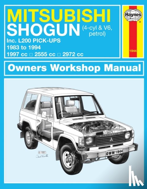 Haynes Publishing - Mitsubishi Shogun & L200 Pick Ups (83 - 94)