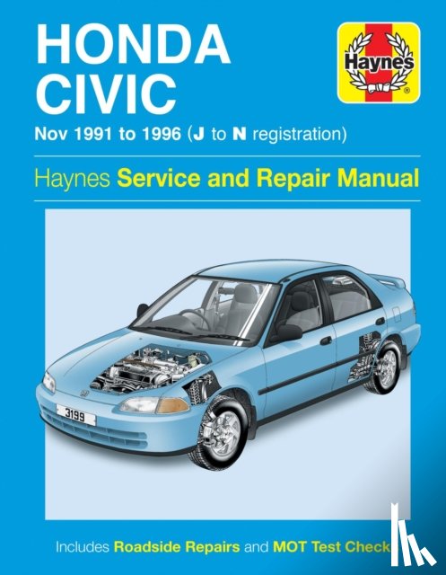 Haynes Publishing - Honda Civic 91-96
