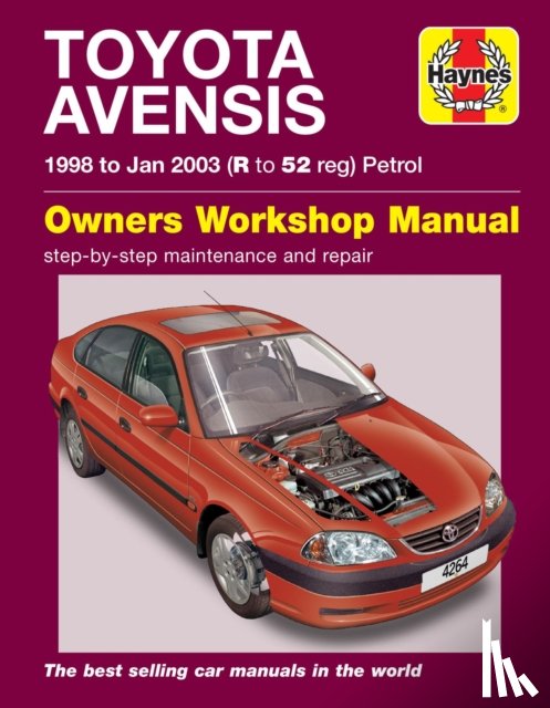 Haynes Publishing - Toyota Avensis Petrol (98 - Jan 03) Haynes Repair Manual