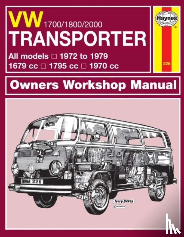 Haynes Publishing - VW Transporter 1700, 1800 & 2000 (72 - 79) Haynes Repair Manual