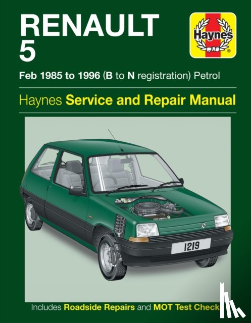 Haynes Publishing - Renault 5 Petrol Service And Repair Manual