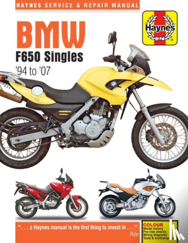 Haynes Publishing - BMW F650 Singles (94 - 07) Haynes Repair Manual