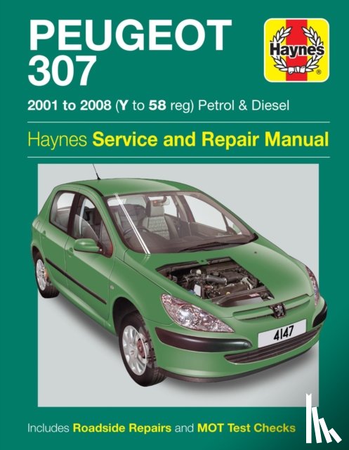 Haynes Publishing - Peugeot 307 Petrol & Diesel (01 - 08) Haynes Repair Manual