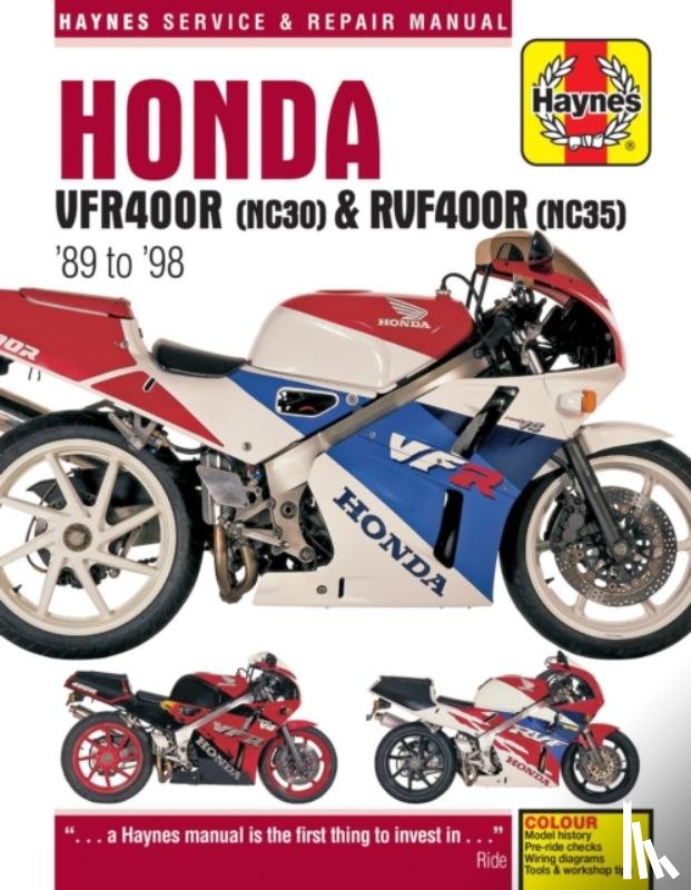 Haynes Publishing - Honda VFR400 (NC30) & RVF400 (NC35) V-Fours (89 - 98) Haynes Repair Manual