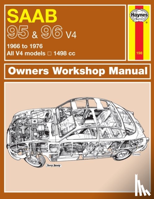Haynes Publishing - Saab 95 & 96 Petrol (66 - 76) Haynes Repair Manual