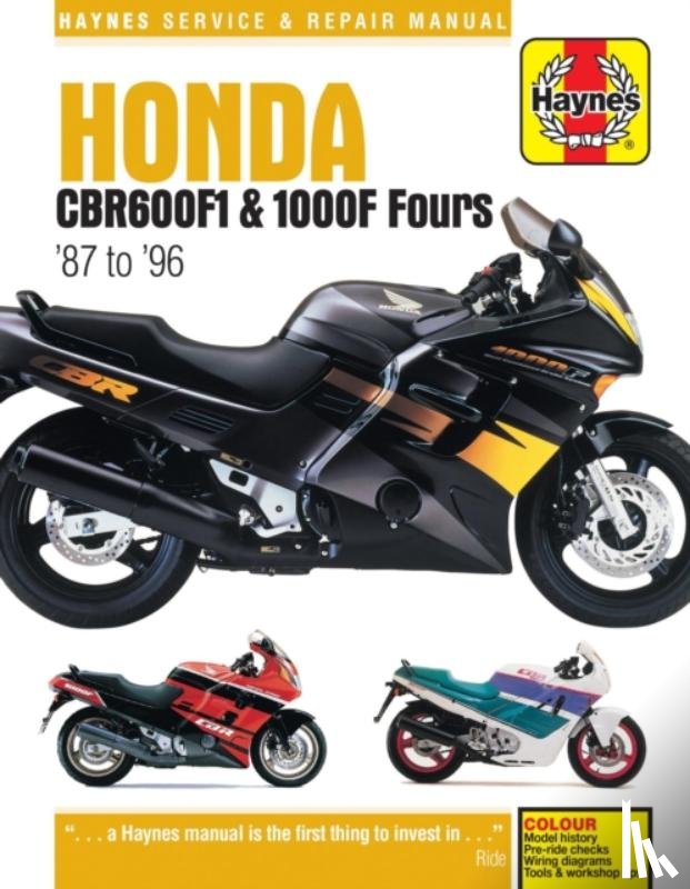 Haynes Publishing - Honda CBR600F1 (87 -96)