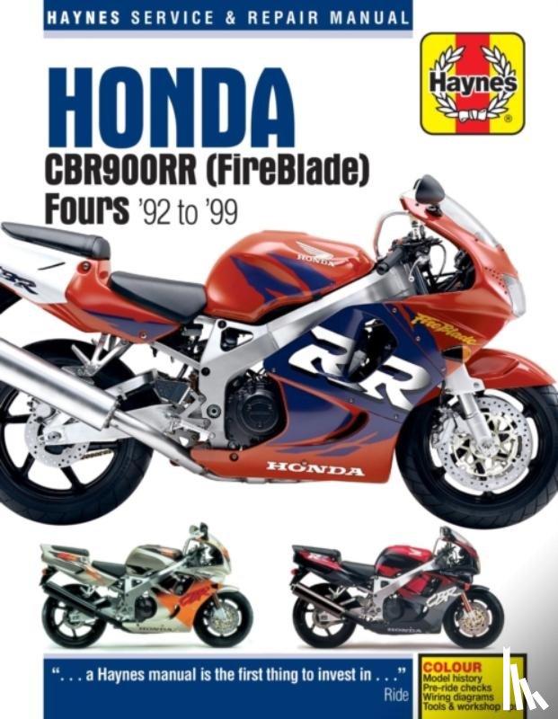 Haynes Publishing - Honda CBR900RR FireBlade (92 - 99) Haynes Repair Manual