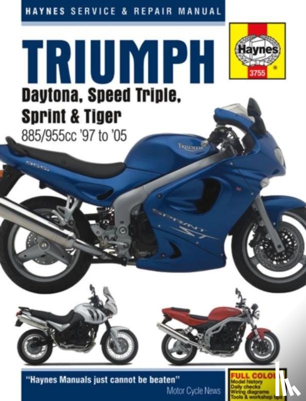 Haynes Publishing - Triumph Daytona, Speed Triple, Sprint & Tiger 885/955cc (97 - 05)
