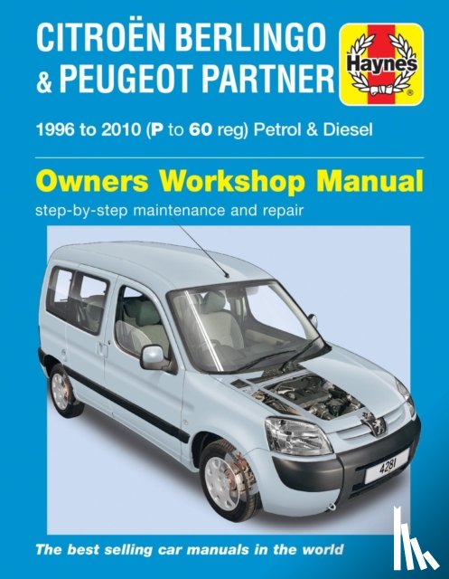 Haynes Publishing - Citroen Berlingo & Peugeot Partner Petrol & Diesel (96 - 10) Haynes Repair Manual