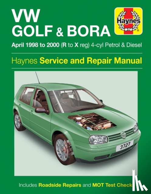 Haynes Publishing - VW Golf & Bora Petrol & Diesel (April 98 - 00) Haynes Repair Manual