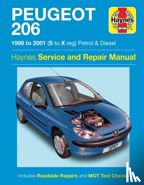 Haynes Publishing - Peugeot 206 Petrol & Diesel (98 - 01) Haynes Repair Manual