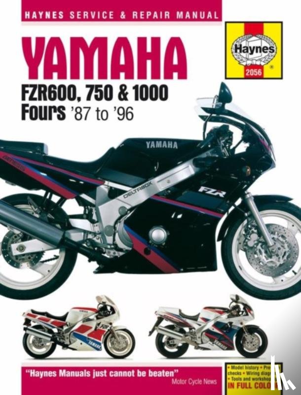 Ahlstrand, Alan, Haynes, John H. - Haynes Yamaha Fzr600, 750 & 1000 Fours '87 to '96 Service and Repair Manual