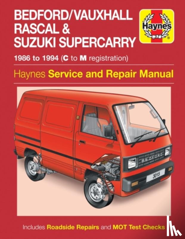 Haynes Publishing - Bedford/Vauxhall Rascal & Suzuki Supercarry (86 - Oct 94) Haynes Repair Manual