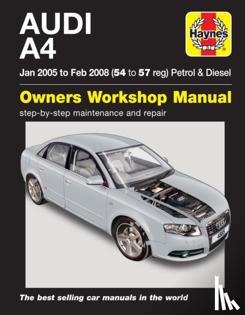 Haynes Publishing - Audi A4 Petrol & Diesel (Jan 05 to Feb 08) Haynes Repair Manual