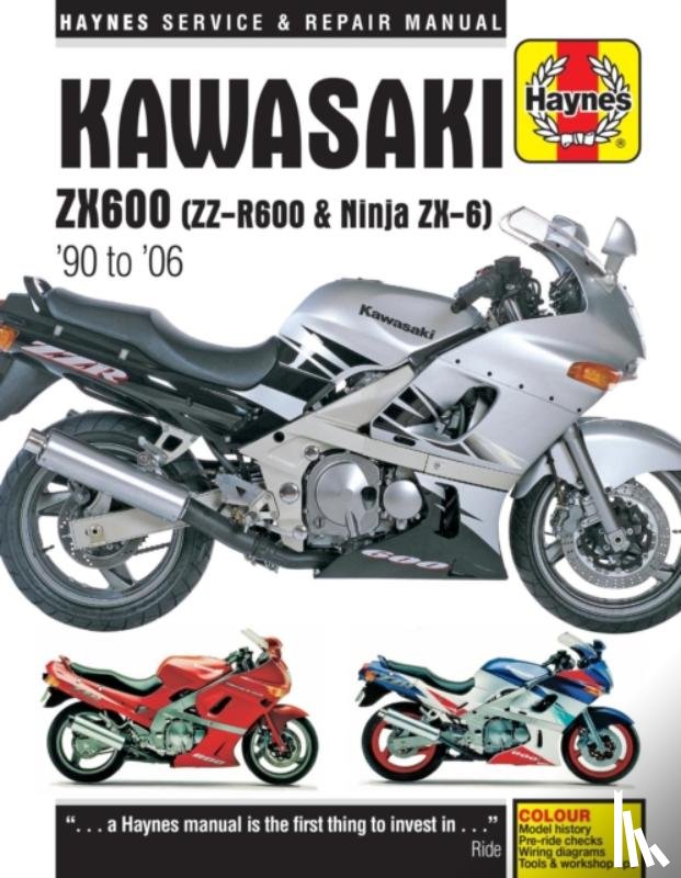 Haynes Publishing - Kawasaki ZX600 (ZZ-R600 & Ninja ZX6) (90 - 06)